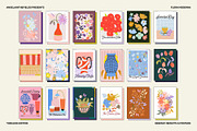 300+ Flora Moderna Vector Clipart, a Decorative Illustration by angelainthefields (Thumbnail 14 of 23)