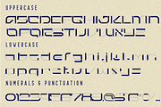 DIGITAL DIVIDE - FUTURISTIC FONT, a Sans Serif Font by 177Studio (Thumbnail 8 of 8)