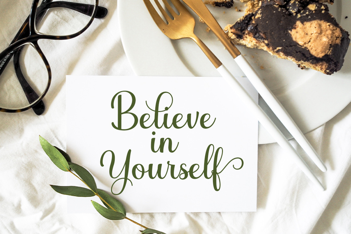 Baby Giovani Script, a Script Font by Mytha Studio (Photo 3 of 8)