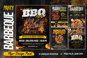 Grill - Flyer Templates, a Flyer Template by Inviline.co