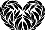 Decorative Heart Silhouette Bundle, an Illustration by Designs_River (Thumbnail 29 of 45)