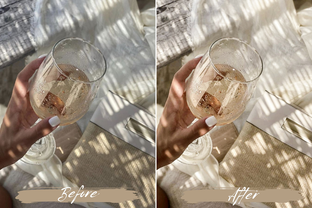 10 Champagne Lightroom Presets, a Preset Add-On by MEPRESETS (Photo 6 of 8)