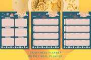 Meal & Grocery Planner Templates, a Stationery Template by Yiru Chen Studio (Thumbnail 2 of 6)