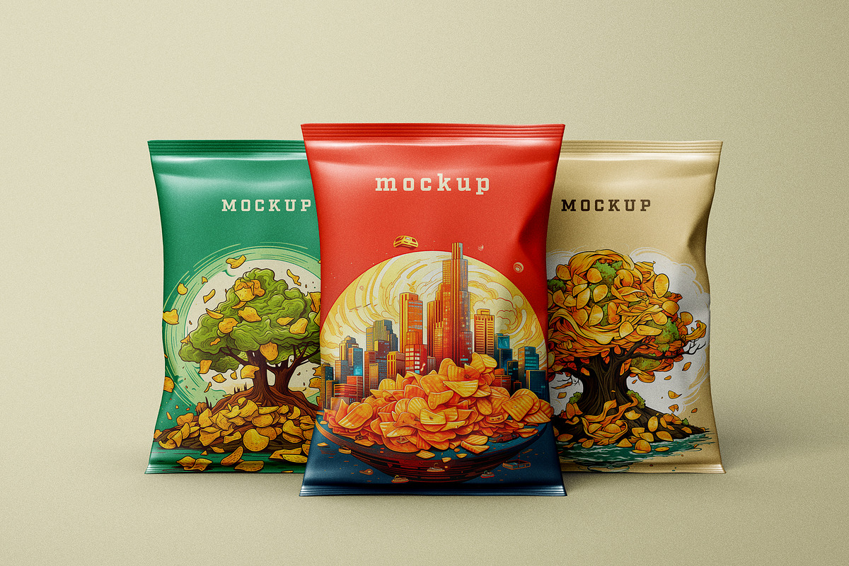 Chips Package Mockup, a Packaging Mockup by dpi (Photo 6 of 10)