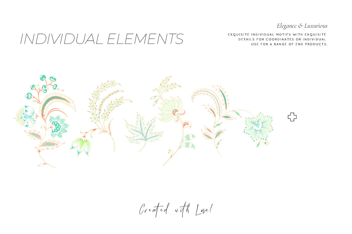 Royal Chintz - II Patterns & Motifs., a Pattern Graphic by Pink Linen (Photo 6 of 12)