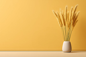 Minimalist interior with decorative, a Background Photo by MistyDay