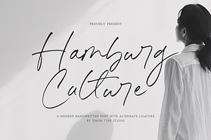 Hamburg Culture Font