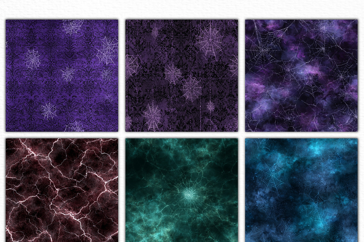 Dark Halloween Backgrounds, an Illustration by Craft Nest (Photo 3 of 4)
