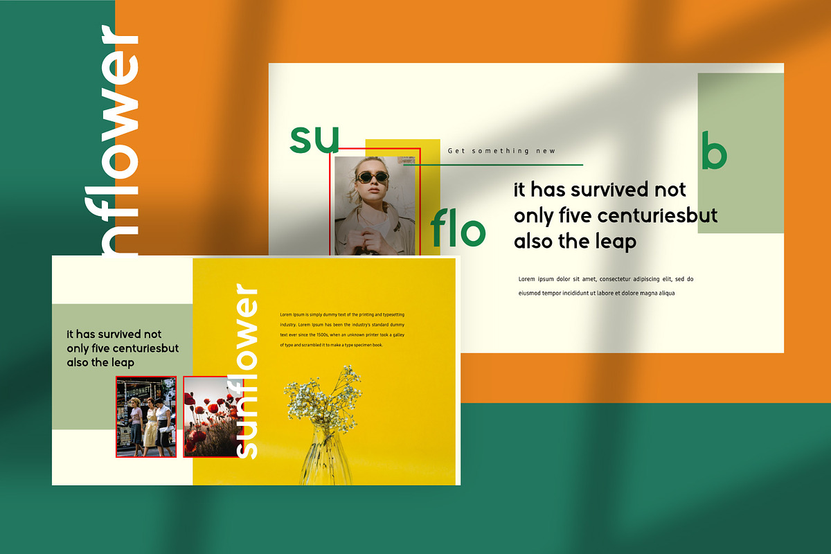 ✨ Sunflower - Keynote, a Presentation Template by Dirtytemp Studio (Photo 5 of 11)