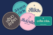 Elicka - Modern Serif Font, a Serif Font by Luna Shop (Thumbnail 3 of 5)