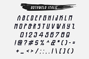 Bothweld Typeface, a Sans Serif Font by Izalsye (Thumbnail 8 of 9)