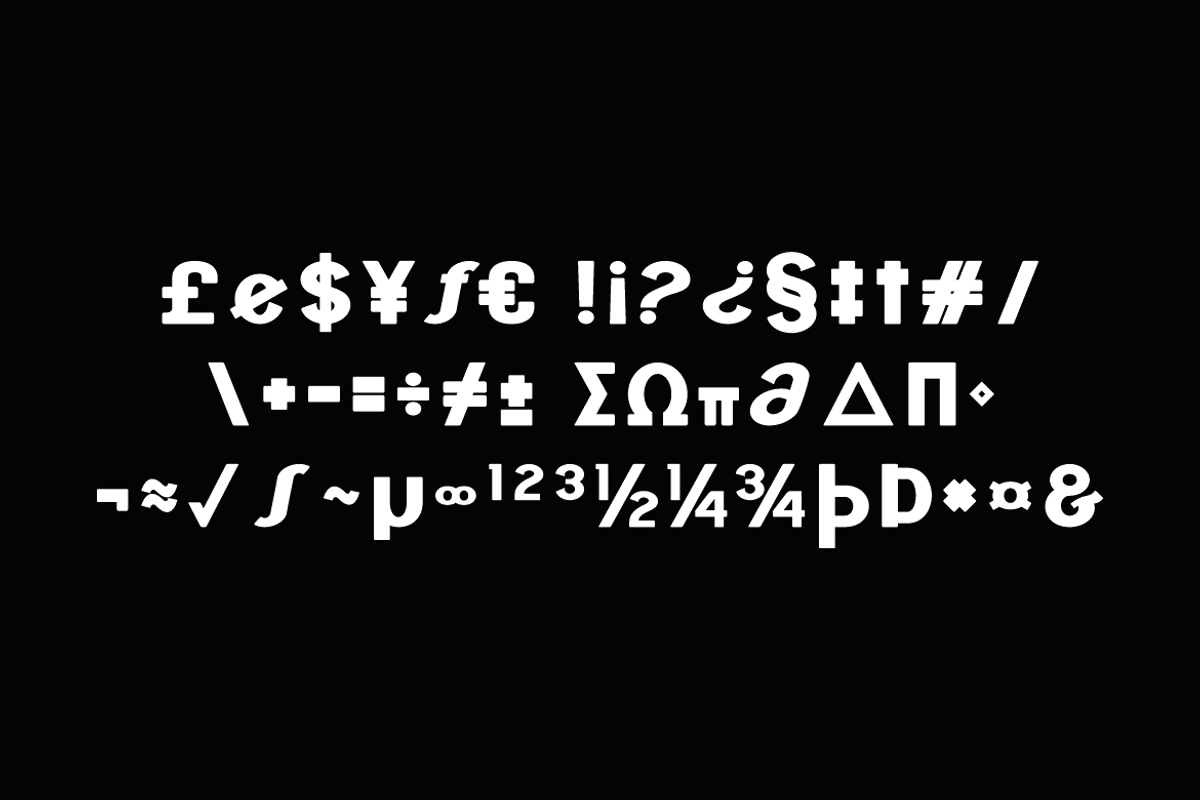 Hotaqe - Bold Sans Display Typeface, a Sans Serif Font by QR Design Studio (Photo 14 of 16)