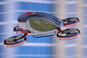 Electric Passenger Drone, a Technology Illustration by iLexx (Thumbnail 6 of 7)