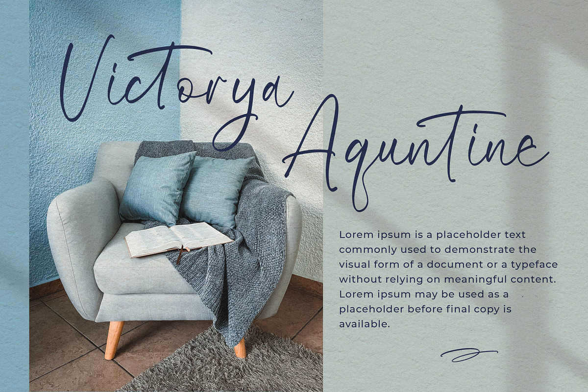 Riyanthy Selafina, a Script Font by Integritype Studio (Photo 7 of 15)
