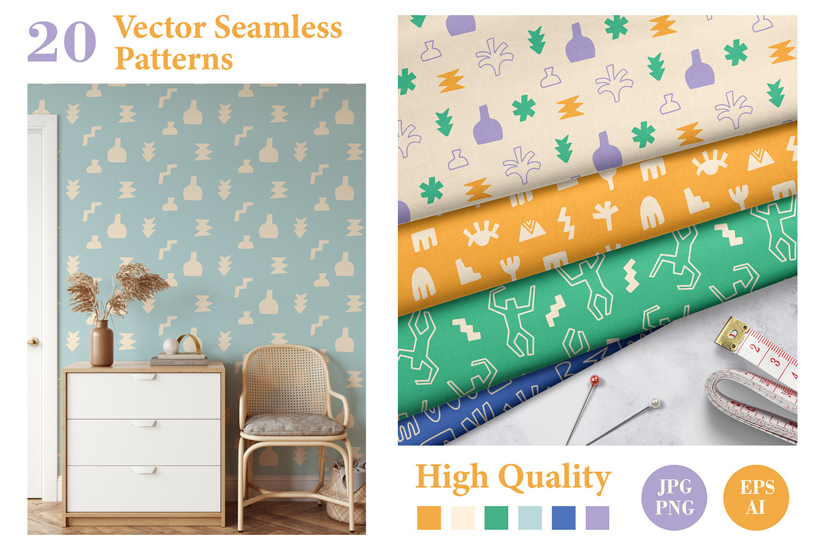 300+ Modern Abstract Bundle, a Graphic by Katrinelly (Photo 2 of 13)