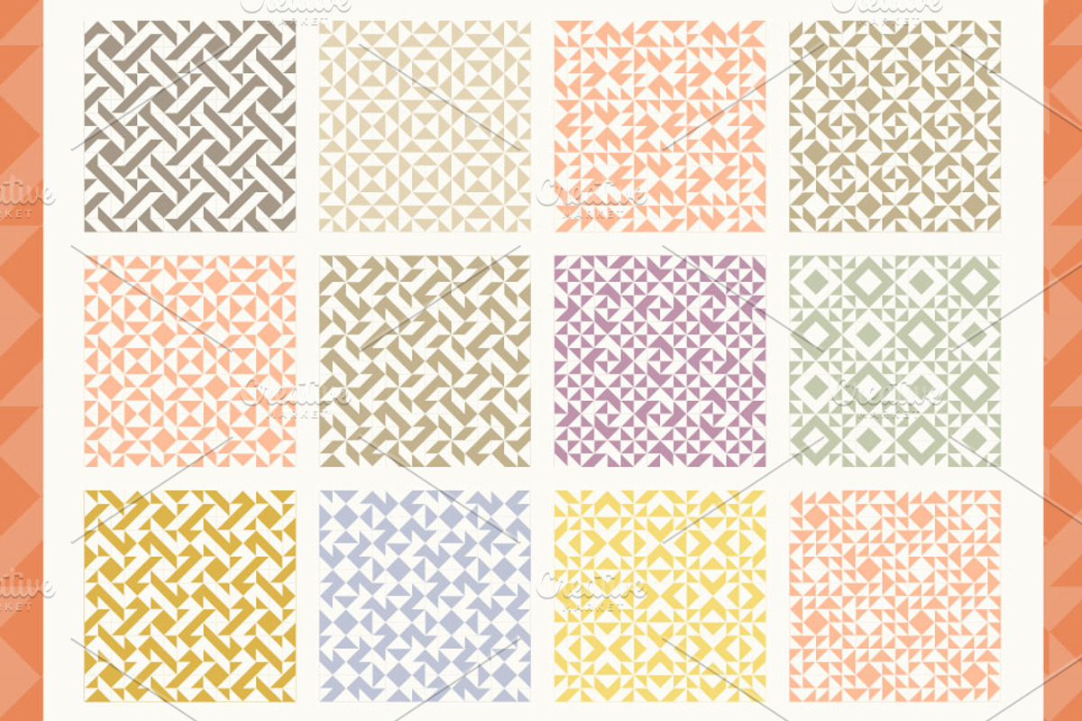 Quilt Geometry #36, a Pattern Graphic by Slanapotam (Photo 2 of 2)