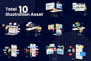 Marketing Activities 3D Illustration, a 3D by novia99design (Thumbnail 6 of 6)
