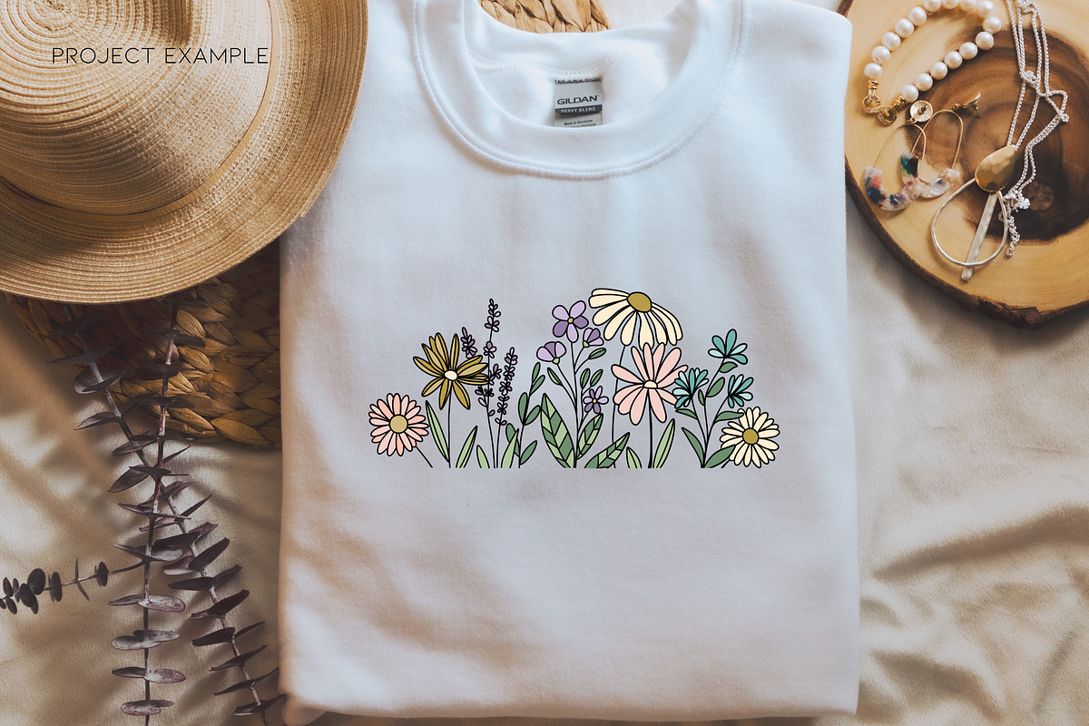 Wild Flower Meadow | Bouquet Maker, a Graphic by Murphy & Frank (Photo 9 of 10)