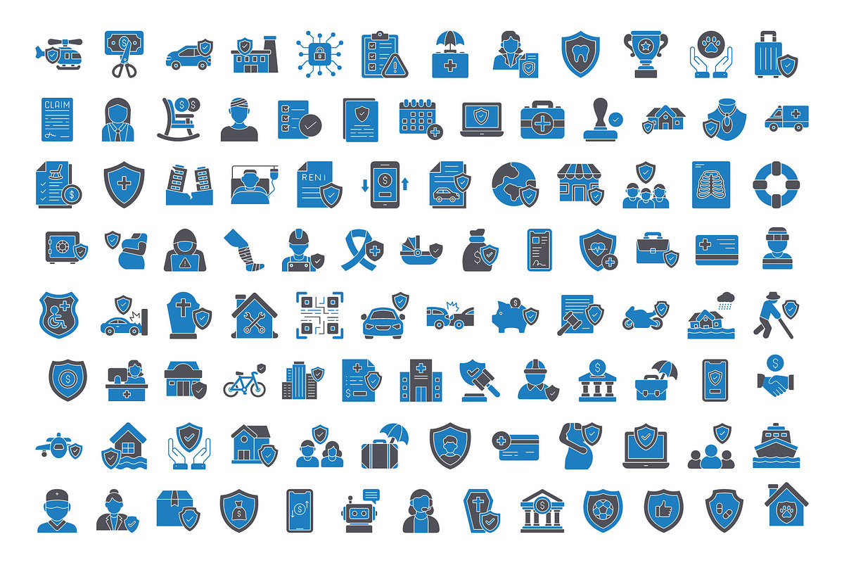 50+ Insurance Vector Icons, an Icon by Vector Portal (Photo 5 of 5)