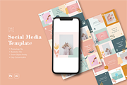 Social Media Template Vol 2, a Social Media Template by AM studio (Thumbnail 1 of 3)