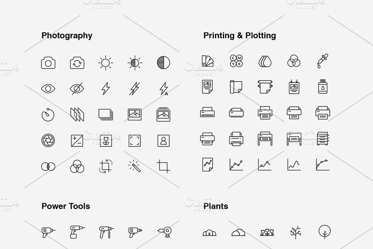 Ultimate Line Icons Pack, an Outline Icon by Graphic Pear (Photo 14 of 22)