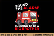 Sound The Alarm I'm Going To Be SVG, an Illustration by Handy Arts Studio (Thumbnail 1 of 3)