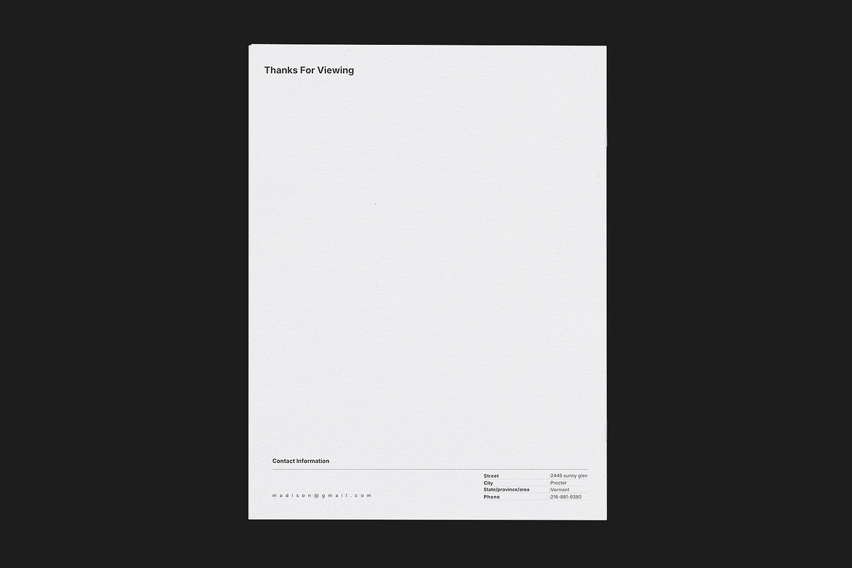 Architecture Portfolio Template, a Brochure Template by Studio Monova (Photo 28 of 33)
