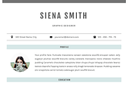 Resume Template CV Template -Word, a Resume Template by GResume (Thumbnail 6 of 7)