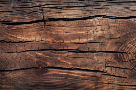 Old dark wood texture, vintage crack, a Photo by Lopatin Photo