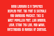 Rook Lanakox - Typeface Font, a Sans Serif Font by QR Design Studio (Thumbnail 4 of 7)