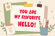Sinteo Chainlin Playful Cute Display, a Handwritten Font by Maulana Creative (Thumbnail 3 of 7)