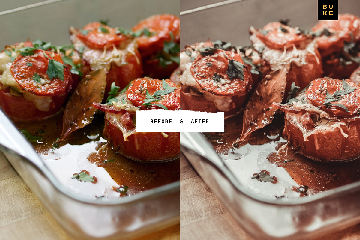 4 Food Lightroom Presets Pack, a Preset Add-On by SHOOM HOUSE (Photo 6 of 8)