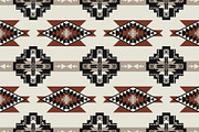 Vintage Native American Pattern, a Pattern Graphic by PPEthnicDecorPattern (Thumbnail 1 of 10)