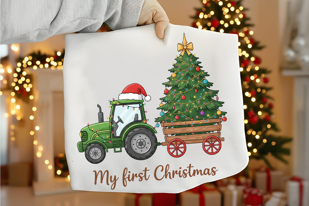My First Christmas Png Design, an Illustration by Canvas Craft (Photo 5 of 6)