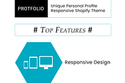 Portfolio Responsive Shopify Theme, a Shopify Template by ThemeTidy Shopify Agency (Thumbnail 2 of 2)