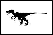 Set 30 silhouettes animals dinosaurs, an Icon by kozyrevaelena (Thumbnail 2 of 5)