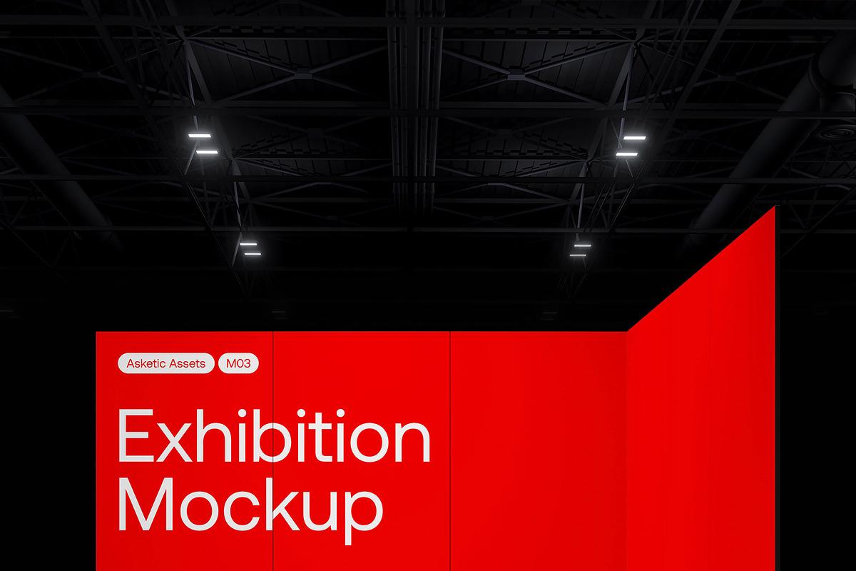 Modular Exhibition Mockup M03, an Advertising Mockup by Asketic (Photo 7 of 7)