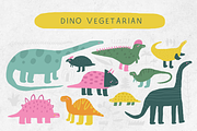 Dino Dinosaurs clip art, an Object Graphic by Veresk (Thumbnail 3 of 12)