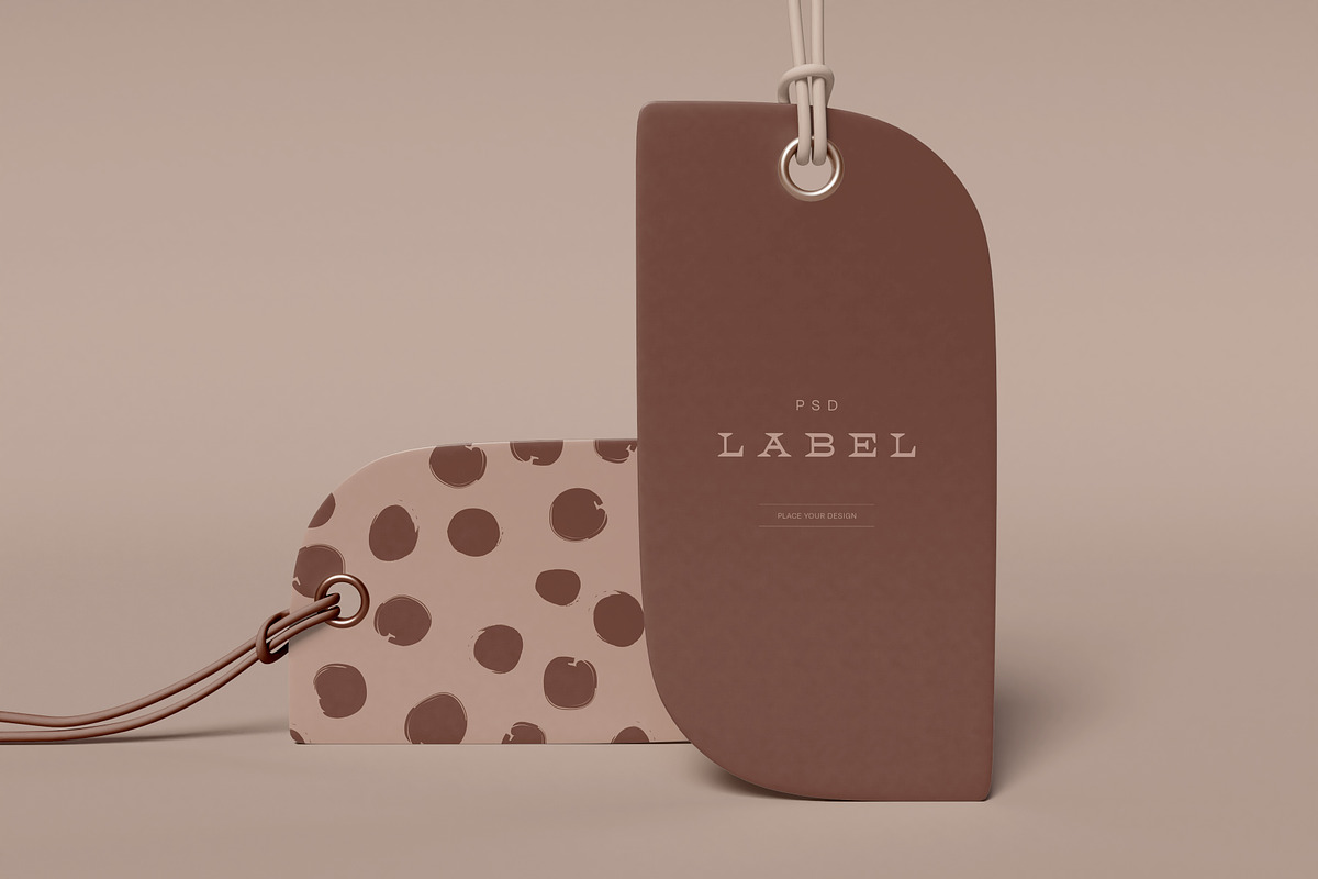 Label Price Tag Mockup, a Mockup by Mego-studio