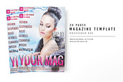 Magazine Template 19, a Magazine Template by pmvch (Thumbnail 1 of 10)