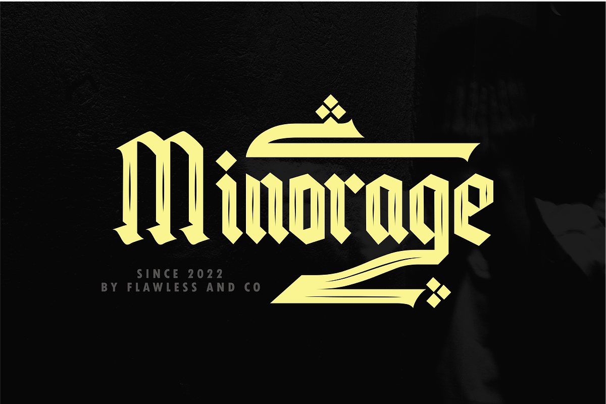Lightbound - Blackletter Kufic Font, a Blackletter Font by Flawless And Co (Photo 7 of 11)