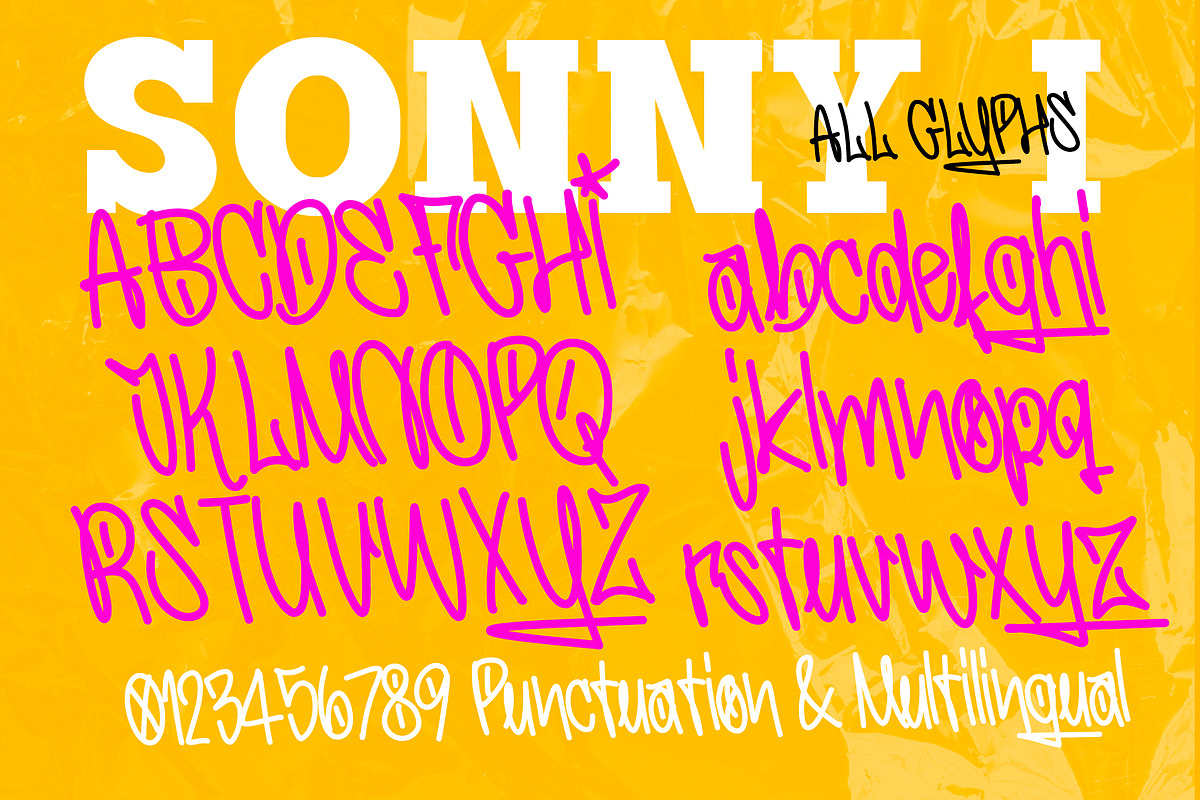 Sonny, a Handwritten Font by BBtypeStudios (Photo 7 of 8)