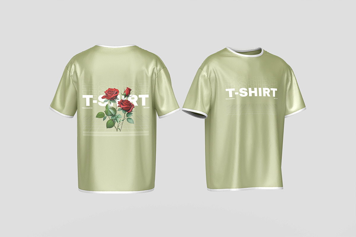 T-Shirt Mockup, a Shirt Mockup by Pikachudesign (Photo 2 of 5)
