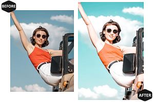 12 Be Exited Photoshop Actions