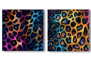 Iridescent Leopard Print Digital Pap, a Pattern Graphic by Watercolor design (Thumbnail 4 of 4)