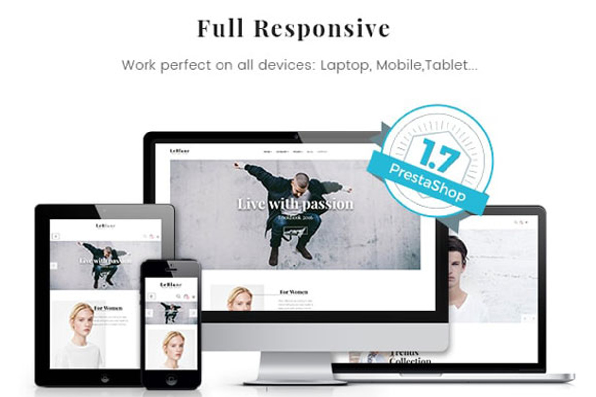 Leo Leblanc Responsive Prestashop, a Bootstrap Template by LeoTheme (Photo 2 of 9)