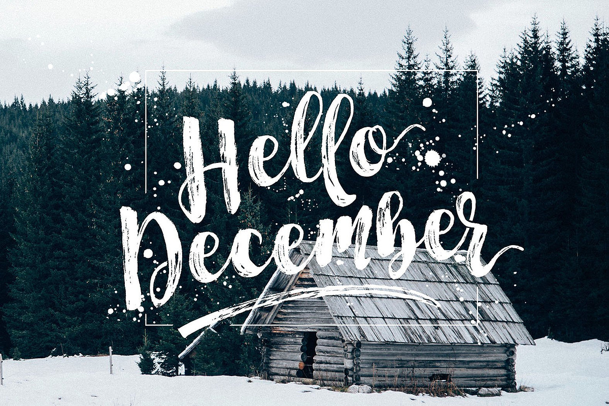 Start Today - Brush Font Duo