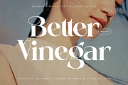 Better Vinegar - Beauty & Cosmetic, a Serif Font by Sohel Studio (Thumbnail 1 of 12)