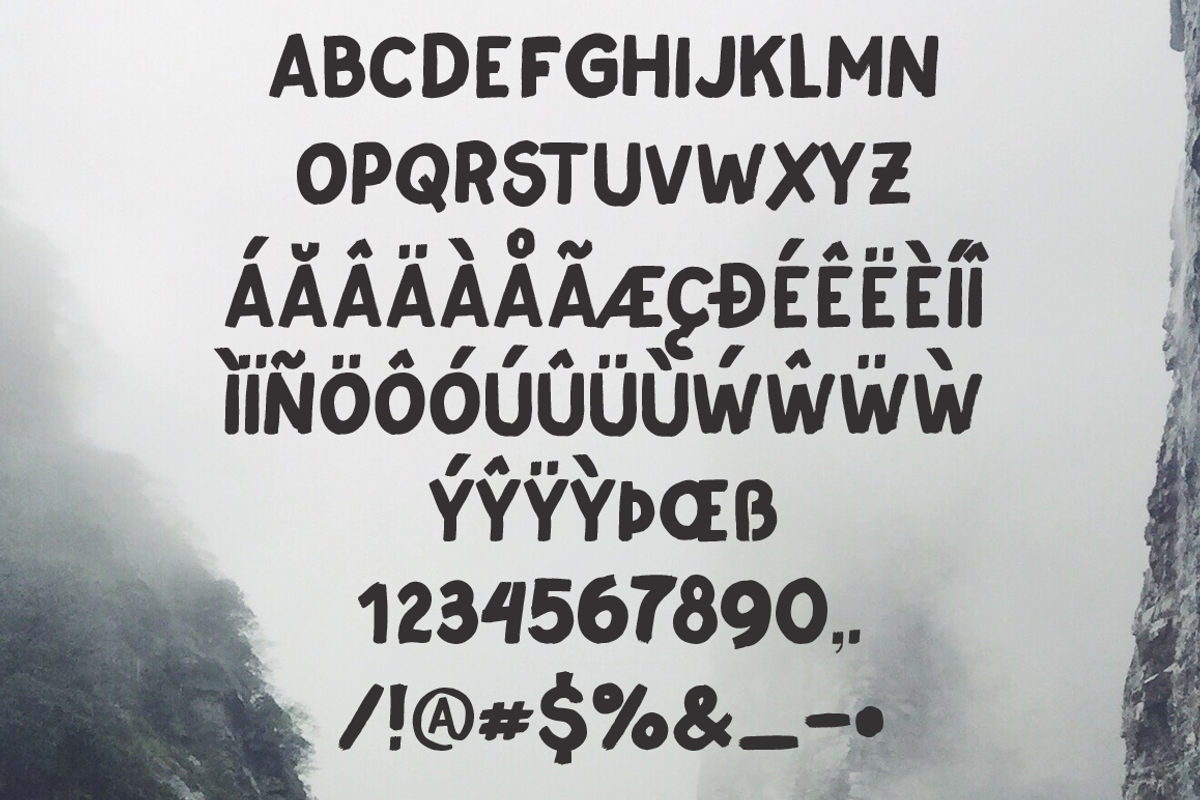 Wild Youth Typeface preview 5