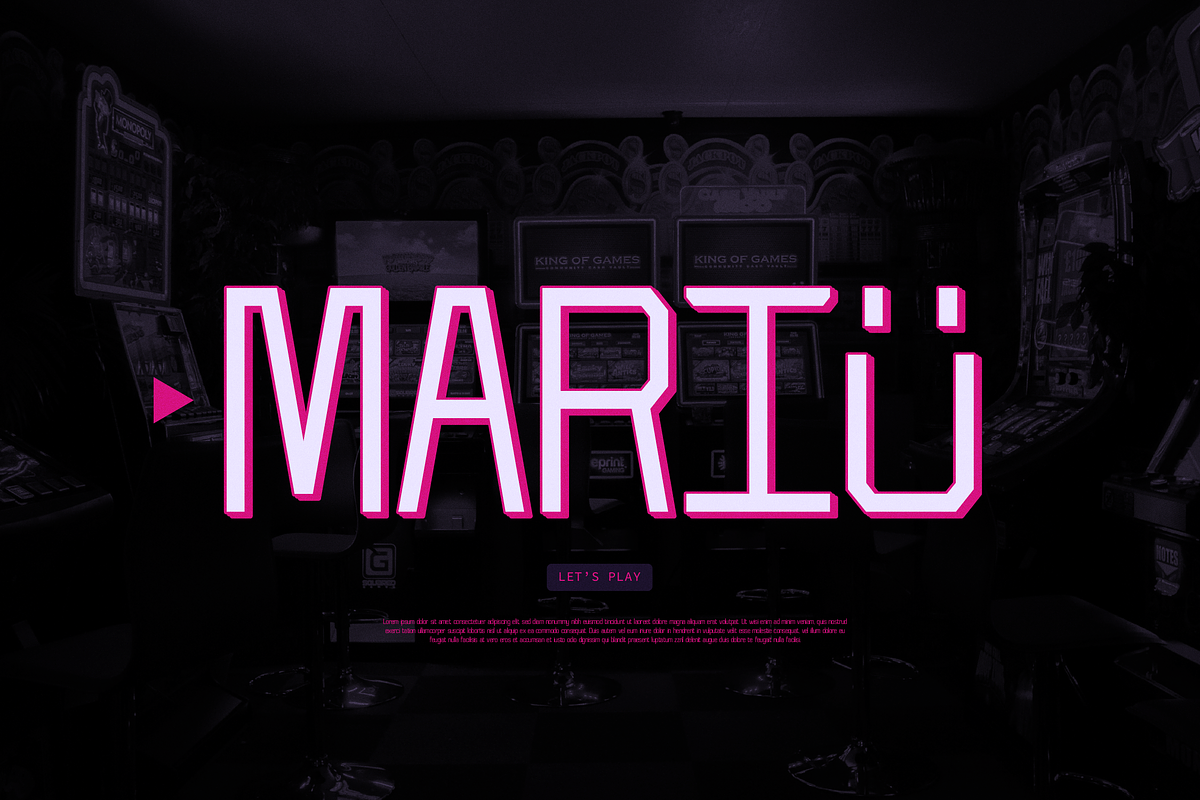Kubicore | Techno Retro Display, a Sans Serif Font by gracetype_studio (Photo 6 of 12)